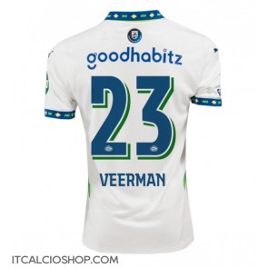 PSV Eindhoven Joey Veerman #23 Terza Maglia 2024-25 Manica Corta
